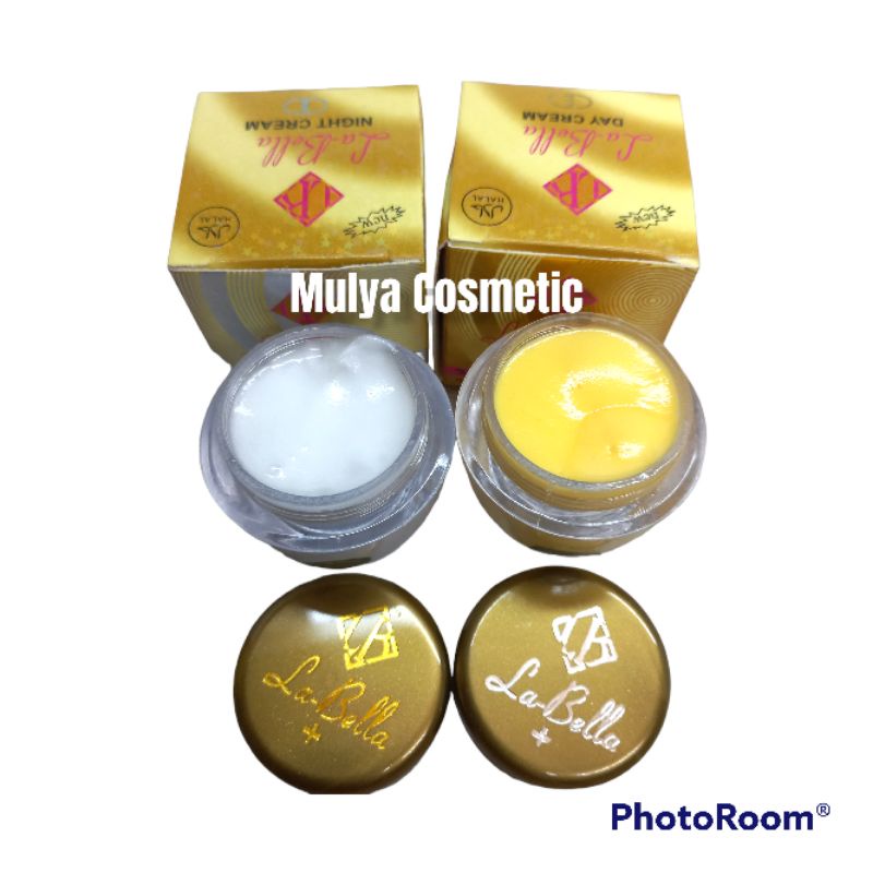 SATUAN CREAM LABELLA SIANG/ MALAM HOLO ASLI ORIGINAL PRODUCT