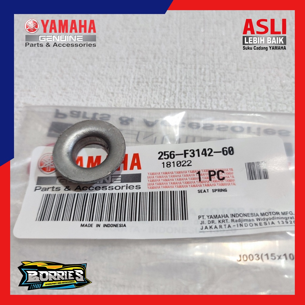 RING DUDUKAN PER SHOCK DEPAN ATAU SEAT SPRING RX KING,RXS,YT115 ASLI ORI ORIGINAL YAMAHA YGP 256-F31