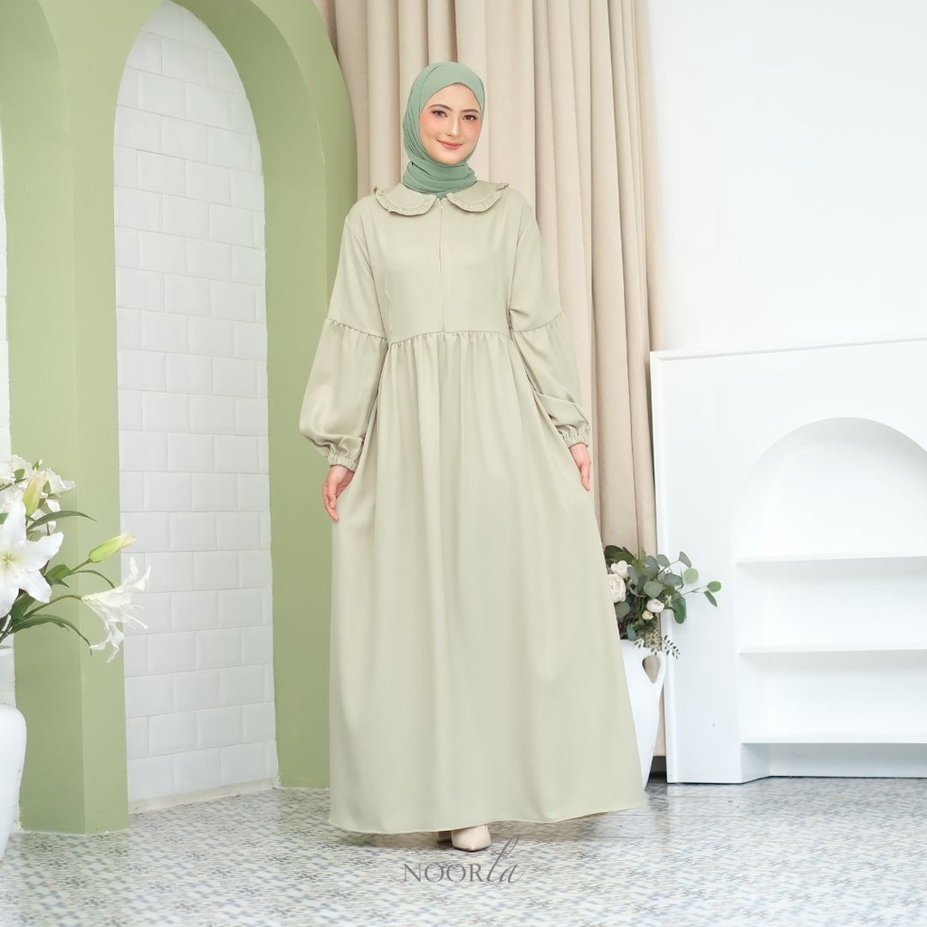 NOORLA - SABRINA GAMIS SET HIJAB / MAXI DRESS ONE SET