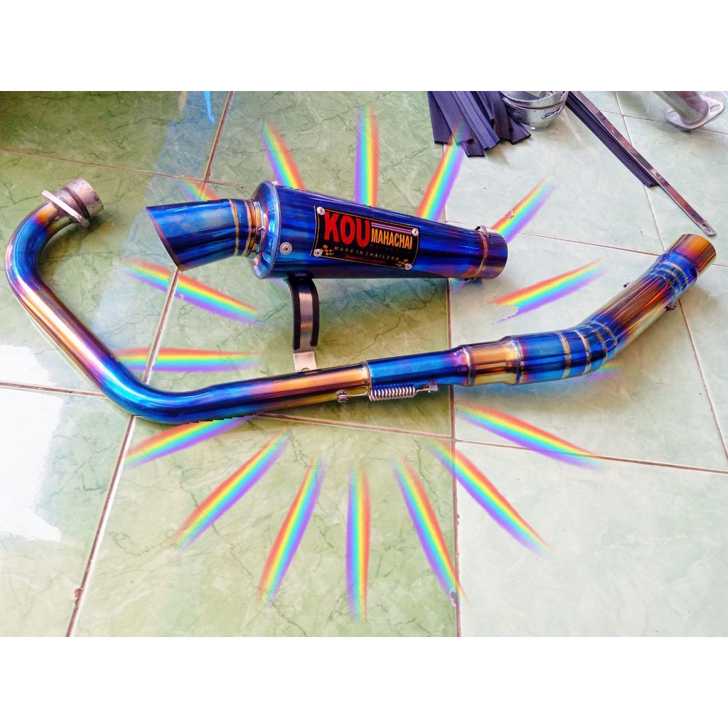 IZA RACING knalpot racing kou bluemoon Vixion Fu Vixion new satria Fu