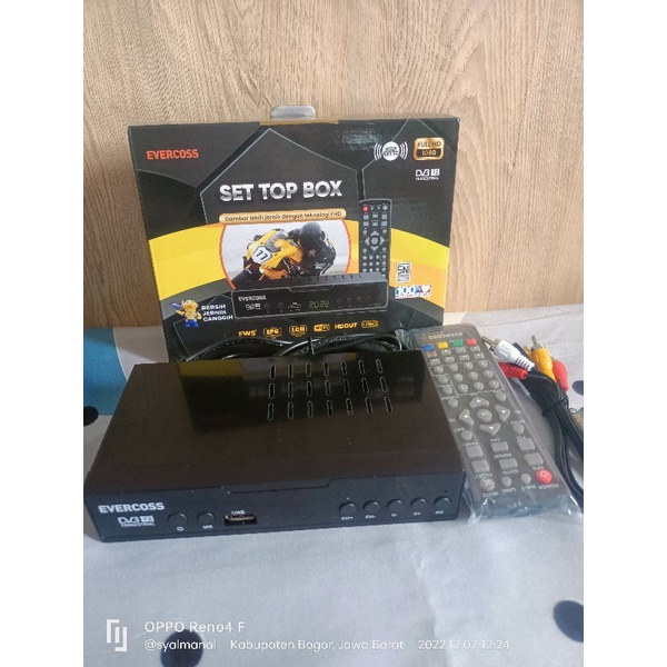 EVERCOSS STB SET TOP BOX MAX