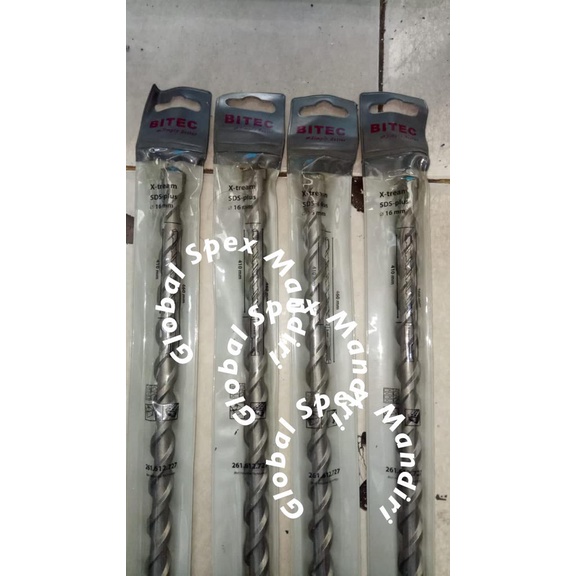 Bitec Mata Bor SDS Plus X-Tream 16 mm - 410 / 460 mm / SDS+ Drill Bit