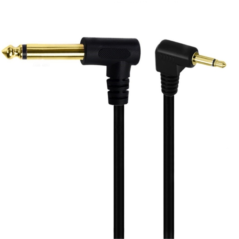 Zzz Kabel Adaptor Mono Profesional 6.35mm 1per4in Ke 3.5mm 1per8 TS Untuk Perangkat