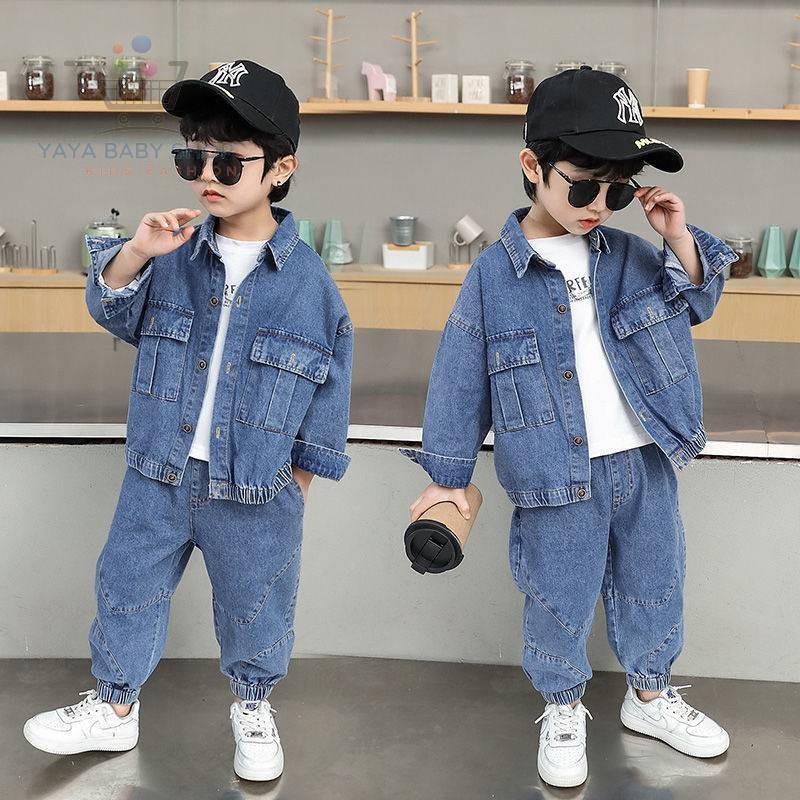 JAKET DENIM ANAK LAKI-LAKI PREMIUM / OUTER KEKINIAN ANAK COWOK