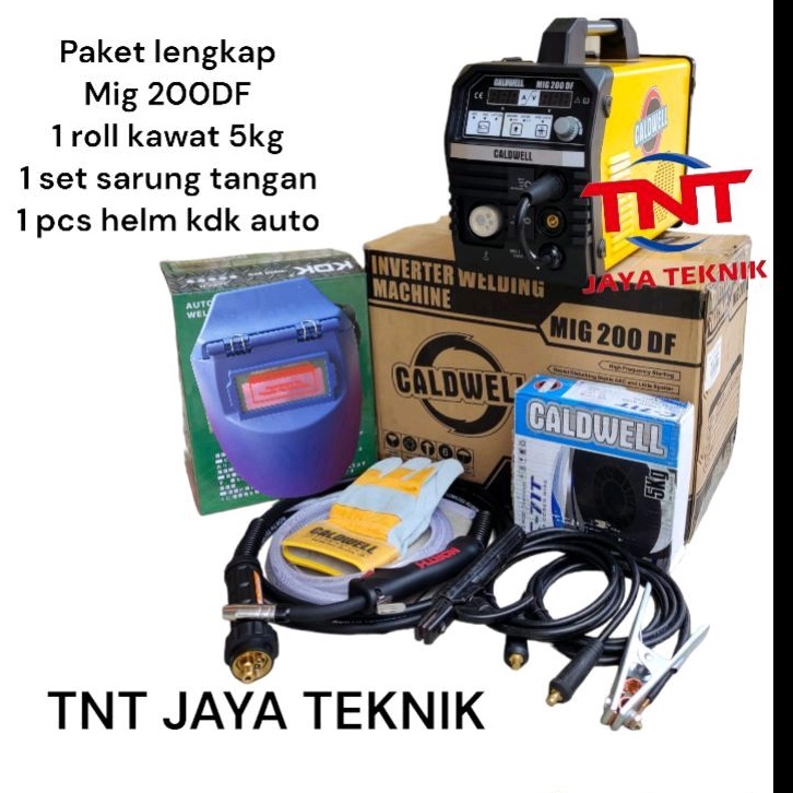 MESIN LAS CO2 CALDWELL MIG 200 DF / TRAFO LAS CO CALDWELL MIG 200DF / TRAVO LAS INVERTER CALDWELL