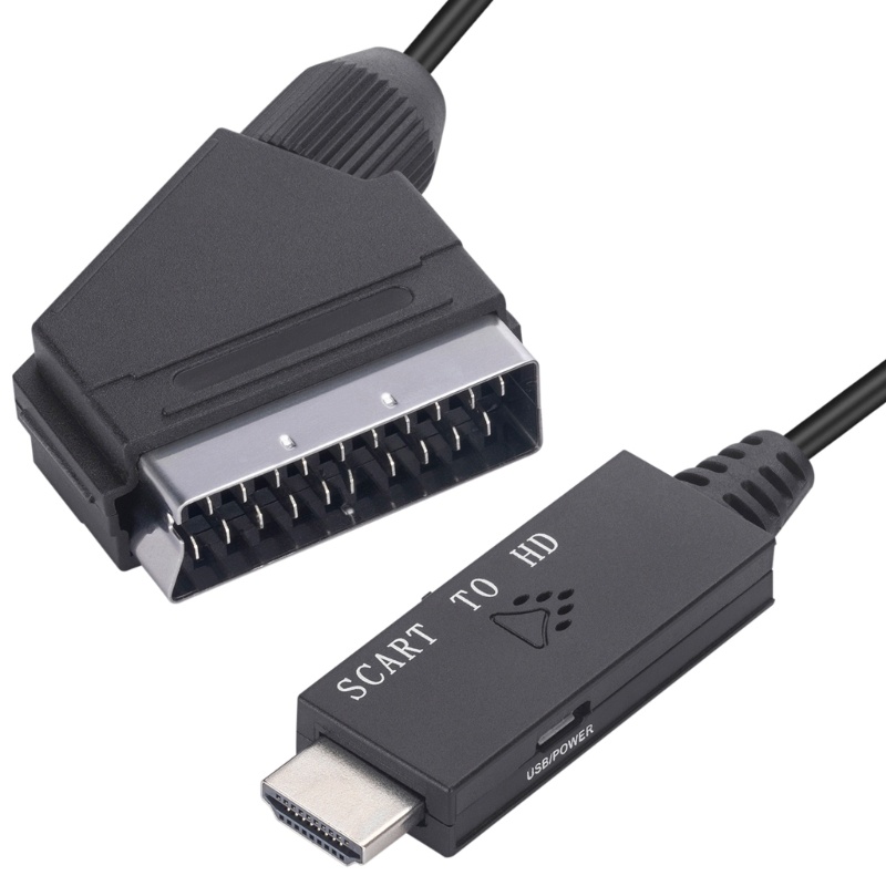 Kabel Converter zzz To SCART Kabel Adapter Definisi Tinggi Resolusi Output 1080P/720p