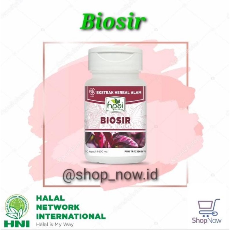 Biosir kapsul hni hpai || Membantu Wasir atau Ambeien