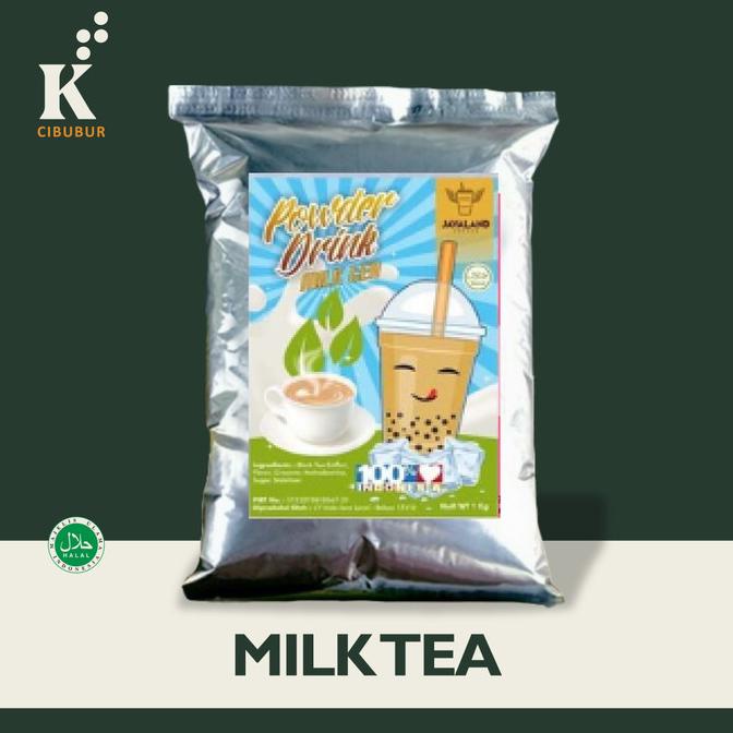 

Bubuk Reguler Milk Tea Javaland 1kg bubuk kiloan