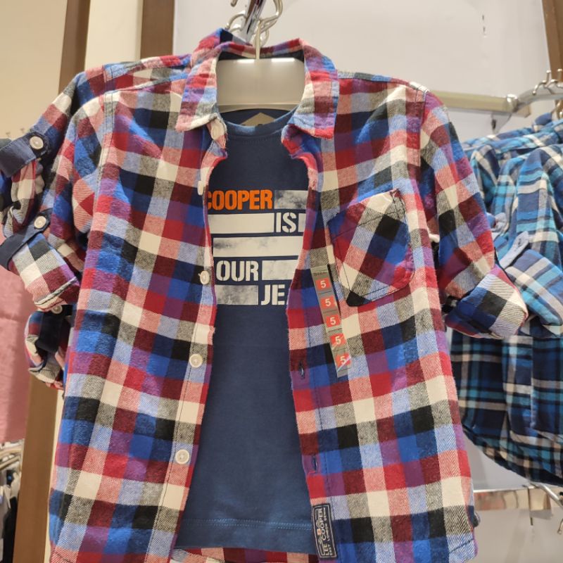 Lee cooper kemeja anak laki laki