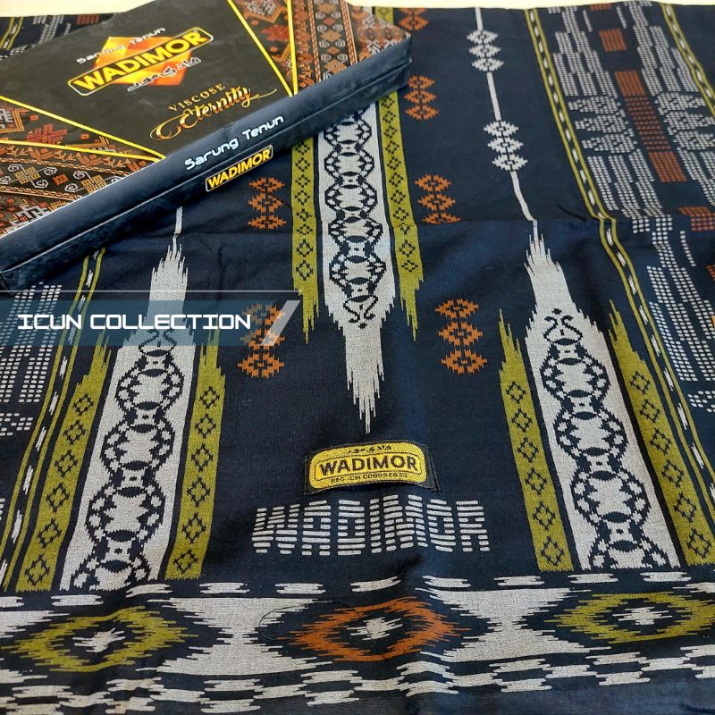 Sarung Tenun Wadimor Viscos Internity Terbaru Motif Bhs