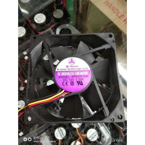 Fan DC 12V 9cm x 2,5cm merek Bi-Sonic