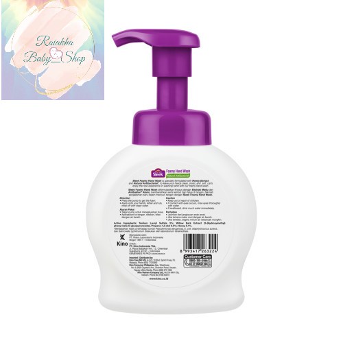 Sleek Foamy Handwash Soothing Botol 250ml