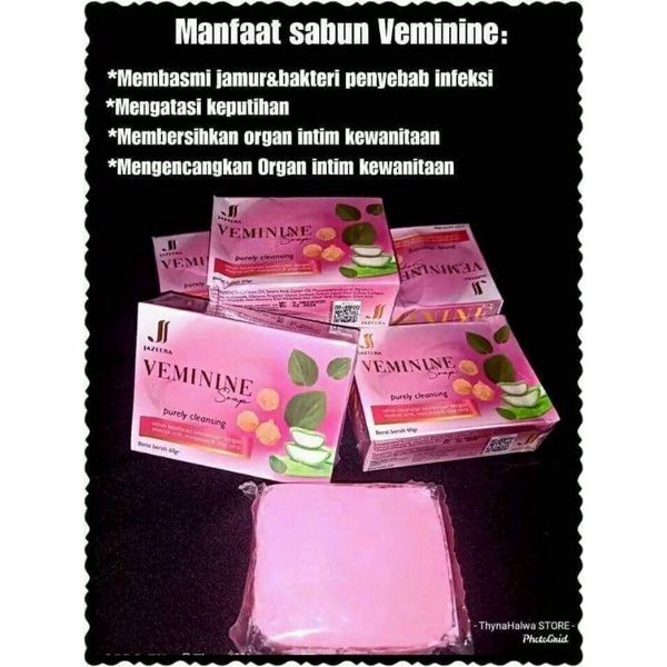 Jazeera Veminine Soap Sabun MissV Halal Mengatasi Keputihan Merapatkan MissV