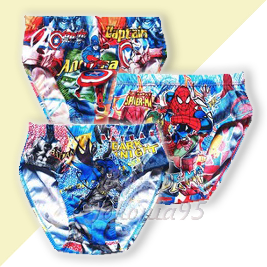 Celana Dalam Anak Laki Laki Karakter Fullprint
