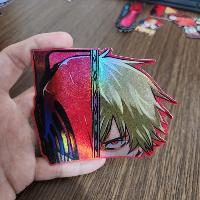 

Sticker Hologram Anime Besar - PSH1306 - Chainsaw Man - Denji