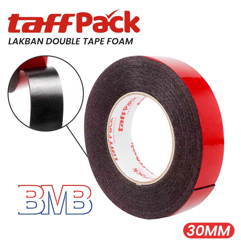 

N22 SIZE LEBAR 30MM Lakban Double Tape Foam TaffPACK