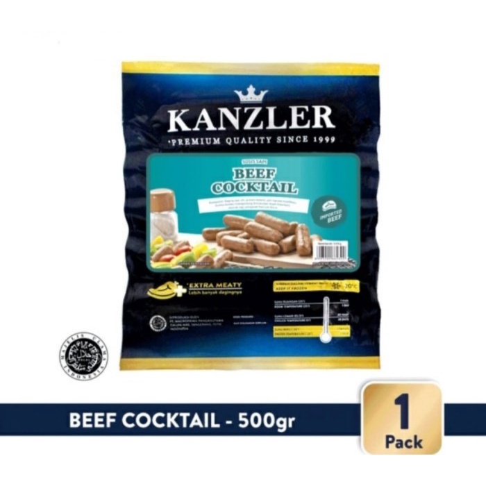 

Sosis Kanzler Beef Cocktail Sausage / Sosis Mini 500gr