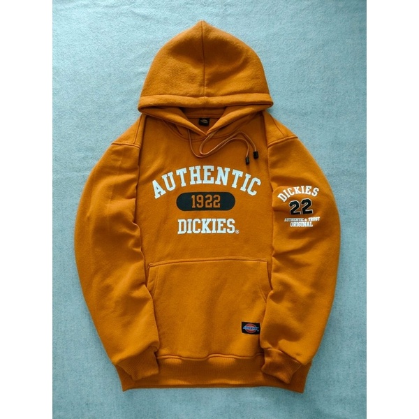 Sweater hoodie katun full border / jaket hoodie dickies authentic full lable &amp; tag