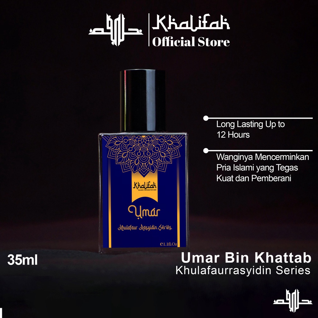 “ Parfum Khalifah UMAR| Minyak Wangi Islami Terbaik Khalifah Khulafaurrasyidin Series “