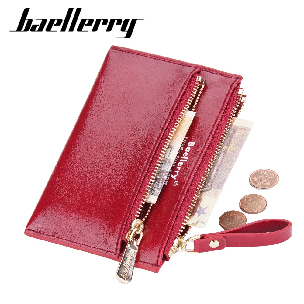 BAELLERRY N3237 Dompet Kartu Wanita Bahan Kulit PU Leather Premium WATCHKITE WKOS
