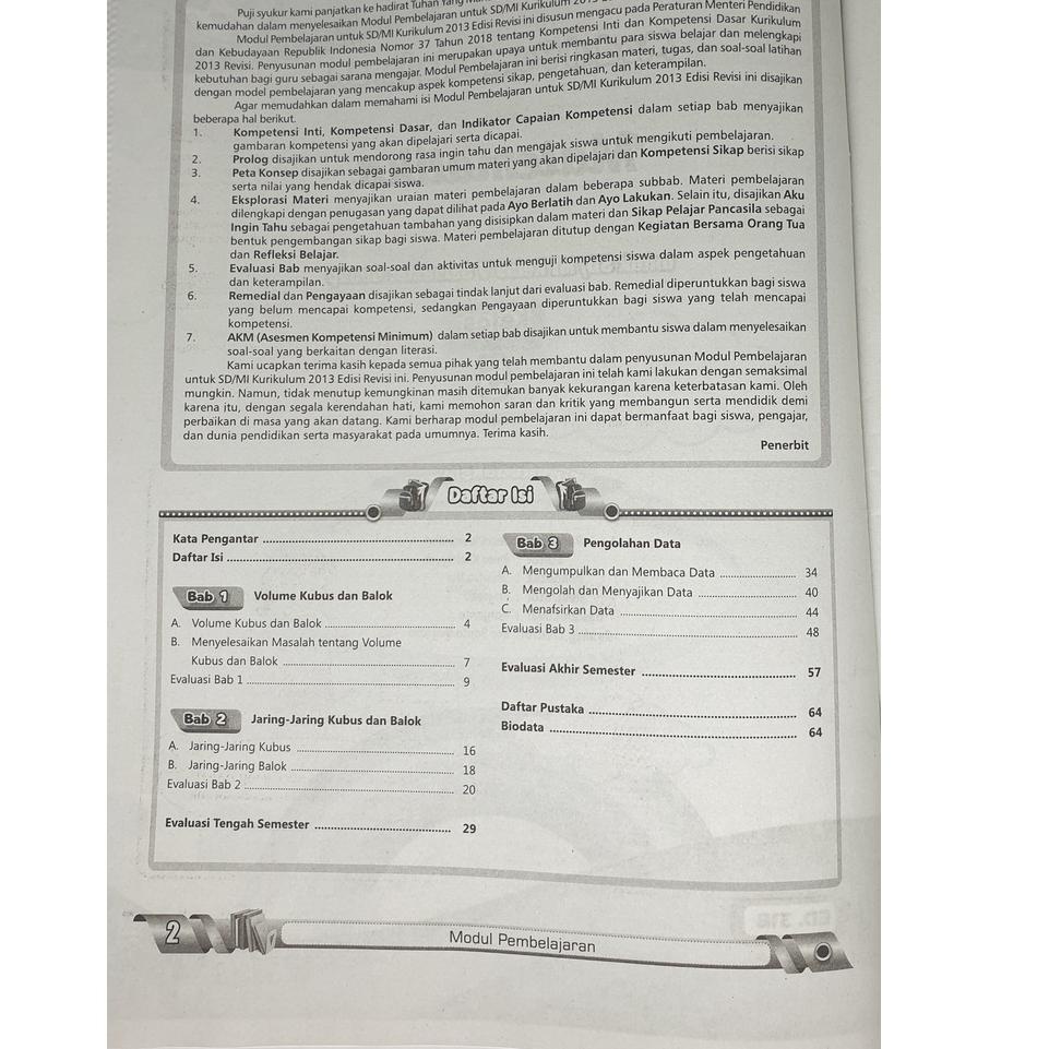 ⌅ LKS MATEMATIKA SD/ MI KELAS 5 SEMESTER 2 2023 BARU | Eksis ょ