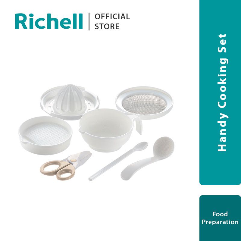 Richell Handy Cooking Set - Peralatan Makan Anak
