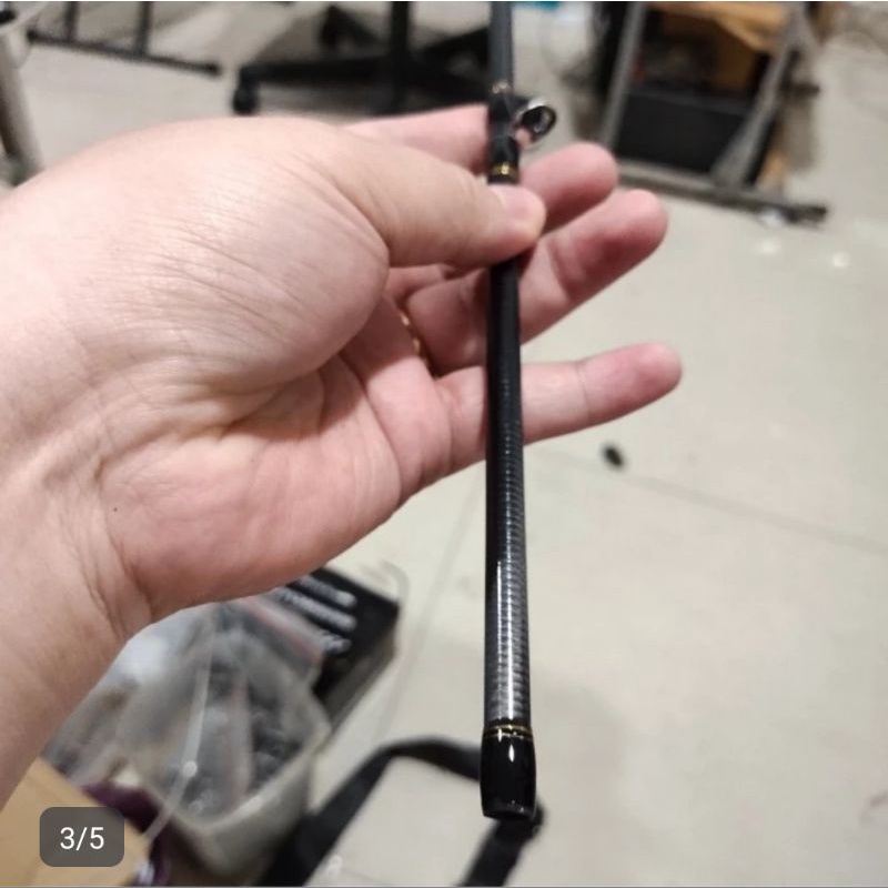 ujung joran hanya ujung daiwa tatula 180 type bc 20lb costuman bikin hanya ujung