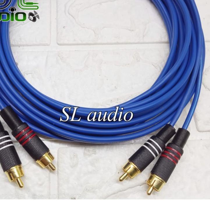 New Stock Kabel RCA Stereo Panjang 20 meter kualitas premium kitani
