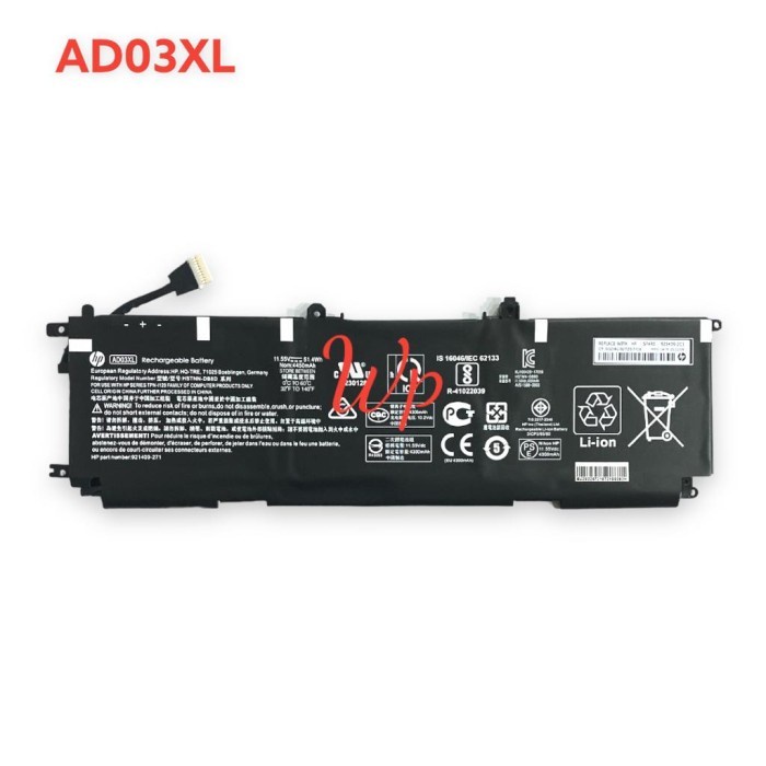 Baterai Laptop AD03XL HSTNN-DB8D 921409-2C1 921439-855