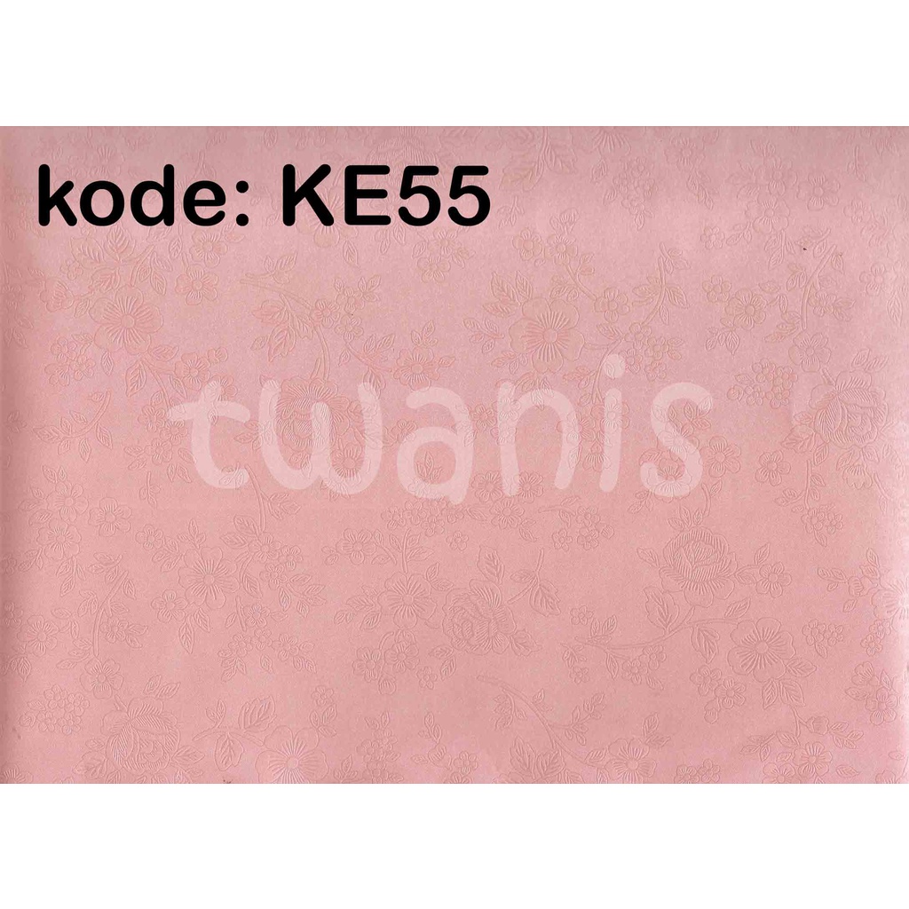 

Kertas Emboss pink pembungkus hampers eksklusif (isi 10 lembar)
