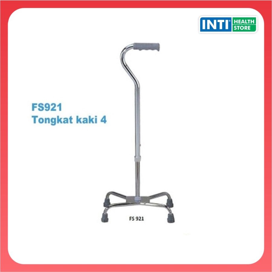 Gea | Tongkat Kaki 4 FS-921 | Alat Bantu Jalan FS-921