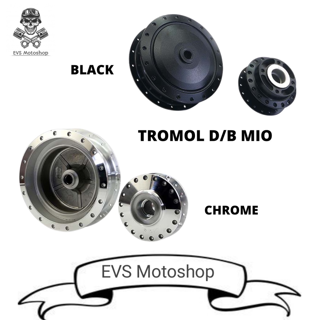 Tromol Trombol set Depan Belakang Mio sporty mio j mio m3 125 mio 125 xeon Scarlet Racing Original B