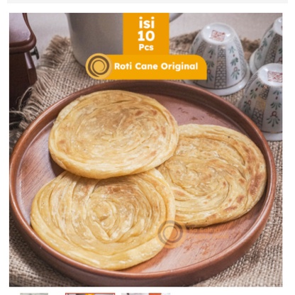 

COD Roti Cane Original isi 10 Pcs / Roti maryam / ISI 10PCS