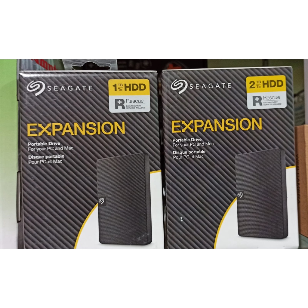 HARDISK HDD EXTERNAL SEAGATE EXPANSION 1TB 2TB ORIGINAL