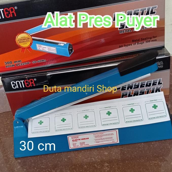 

Alat press Kertas puyer / Kertas Obat Plastik 30 cm