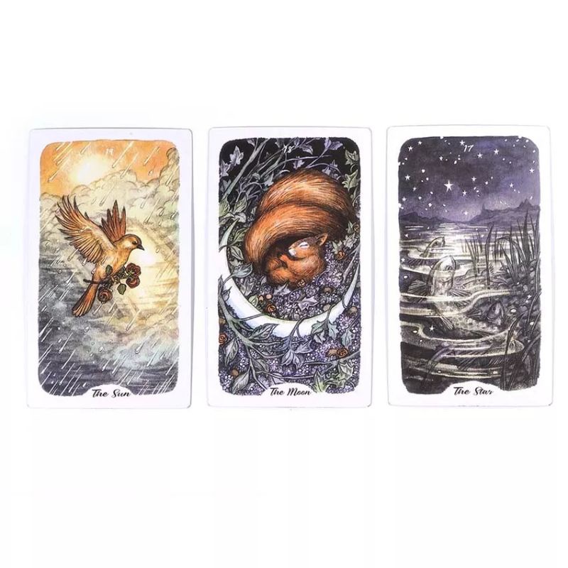 Oak, Ash &amp; Thorn Tarot Hardcase 12x7cm include guide paper