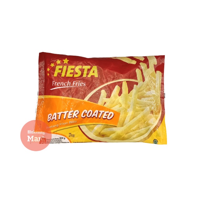 

Fiesta French Fries Batter Coated Kentang Keju Fiesta 500gr / 1kg - 500gr