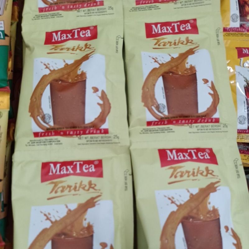 

Maxtea Teh Tarik x 10 bungkus / Max Tea Renceng