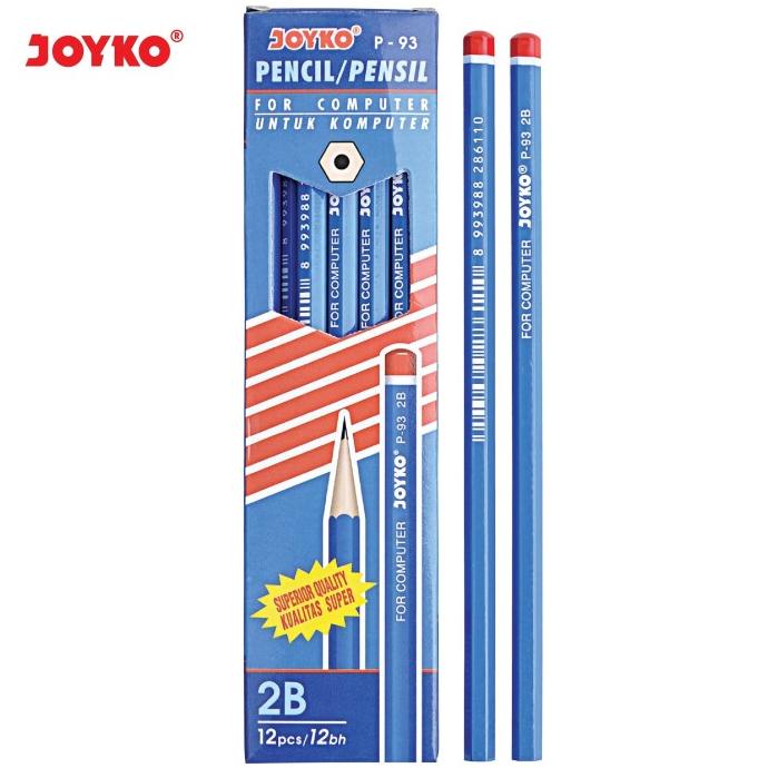 

Pencil / Pensil Joyko P-93 / 2B / 1 BOX 12 PCS
