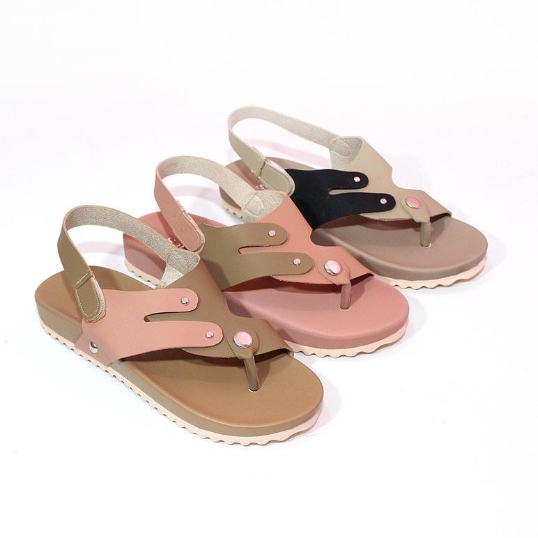 (Seri-Z65Y✉) SANDAL JEPIT WANITA TALI KEKINIAN TERBARU FLAT TEPLEK SENDAL JAPIT PEREMPUAN CEWEK CEWE
