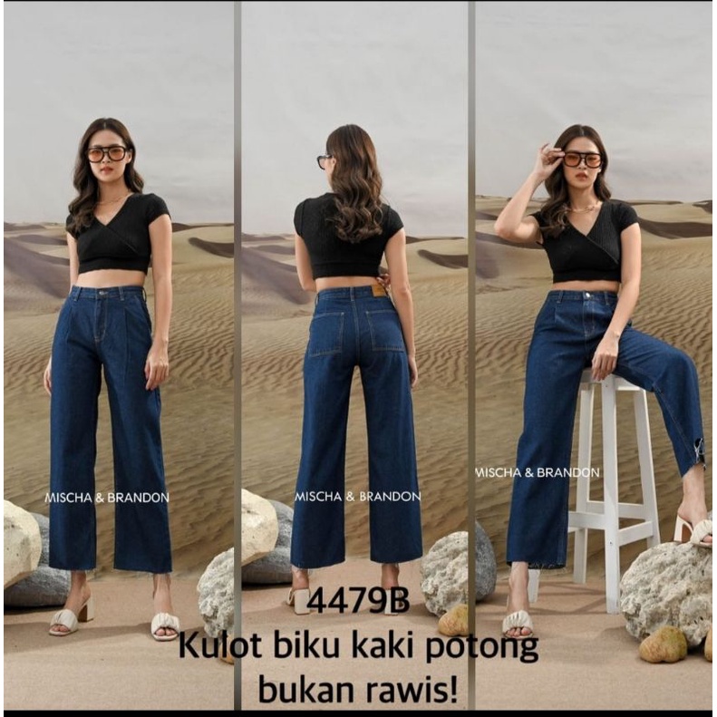 KULOT JEANS M&B UNFINISHED(bukan rawis)