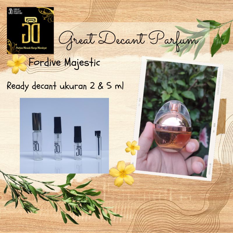 Fordive Majestic Parfum Durian Decant Original