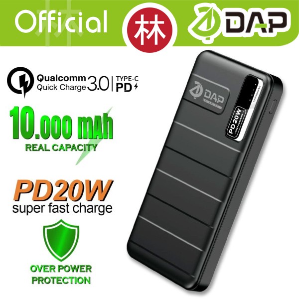 Vivan VPB-M10 10000mAh Dual Output &amp; Input 18W Two Way QC3.0 Powerbank