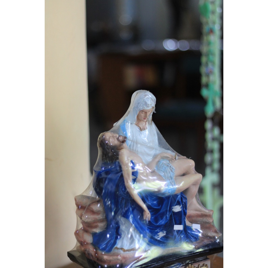 Hiasan meja Bunda Maria dan Yesus