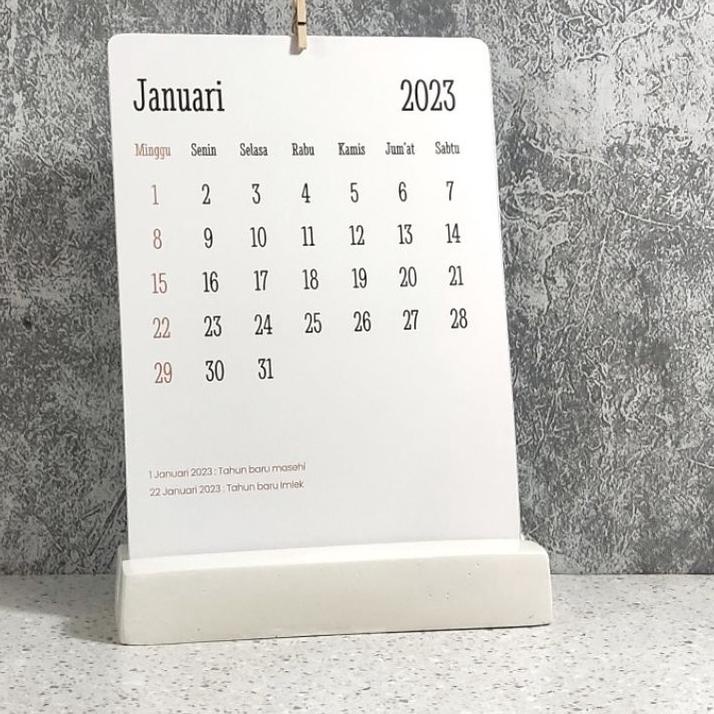 

YYY❊ Kalender 2023 | Kalender Meja Aesthetic TERBAIK