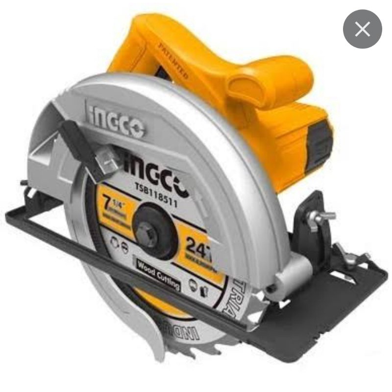MESIN GERGAJI CIRCULAR SAW 7&quot; 1400W INGCO CS18538 GERGAJI POTONG KAYU 7 INCI