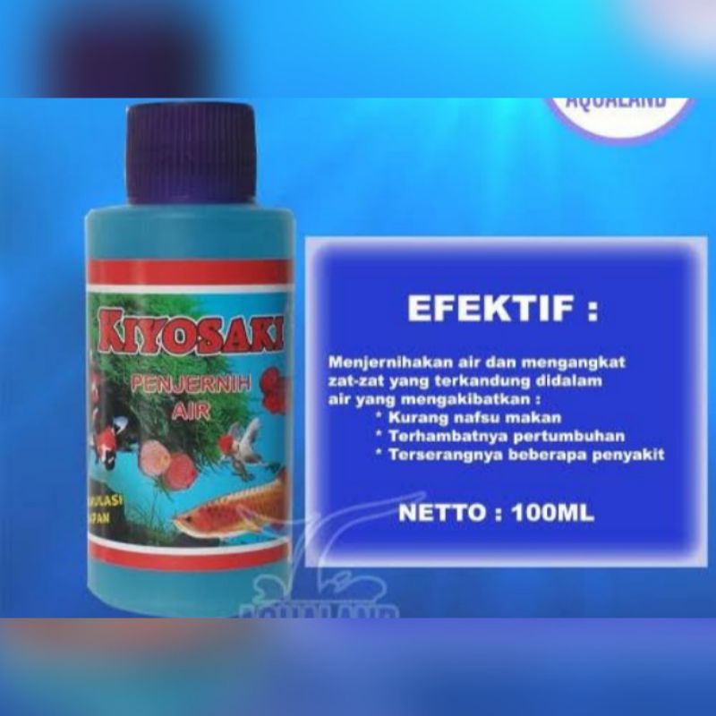 Penjernih Air Aquarium Kolam Obat Penambah nafsu makan ikan