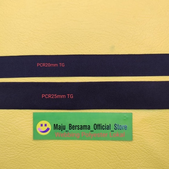 Webbing / Bisban Polyester Lokal 600denier - PCR20 / PCR25 + Motif - SK1