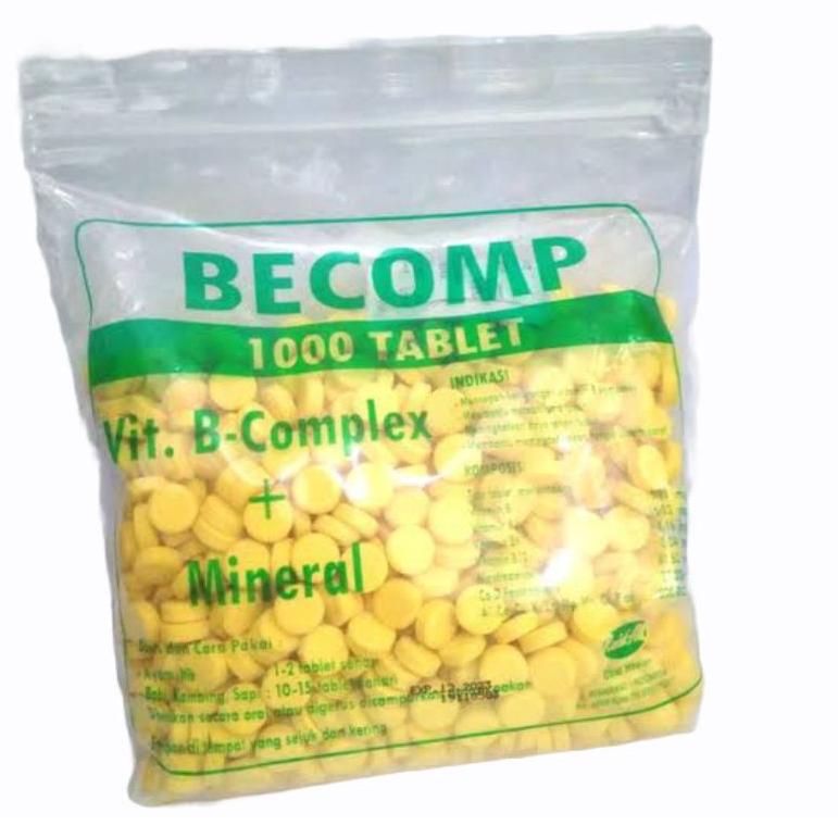 ィ BECOMP Vitamin b komplek mineral Sapi Kambing Ternak ぉ