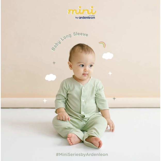 Ardenleon MINI Series Baby Long Sleeves | Green &amp; Blue